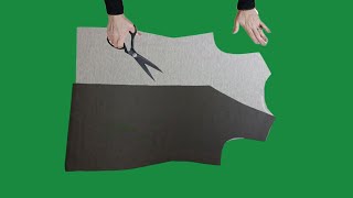 ✅Das beste und schnellste Weste-Schneiden und Nähen / jeder kann sie in seiner eigenen Größe nähen