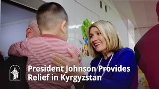 President Johnson Provides Relief in Eurasia