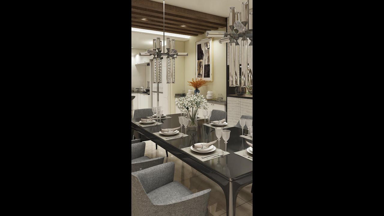 Before and After Dining Room Interior Design for Renovation purpose by SHHD Contractor Kuching