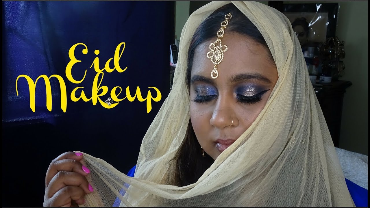 EID Makeup 2018 - Royal Blue | BeautyByFaliciaxo