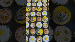 Spring Cupcake Decorating | Bee Theme Designs 🐝🌼✨