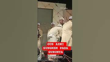 GUS AZMI SAMBAR TANGAN  GURUNYA SUNGKEM #azmi #gusazmi #khansa #khansa #tholaalbadru #sholawatmerdu