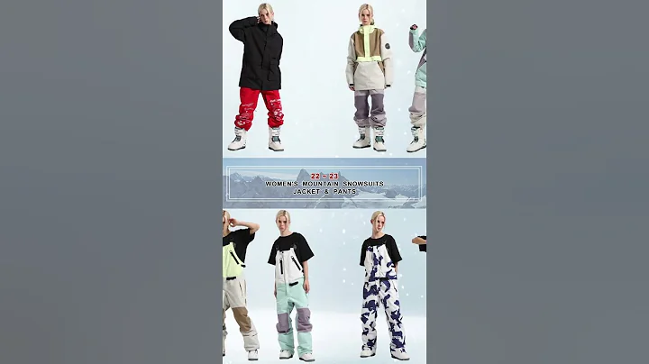 22-23 Women's Overalls Ski Suits & One Piece Ski Jumpsuits, Retro Ski Onesies - Dawnski
