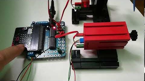 microbit IO + FischerTechnik enkoder motor