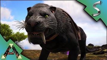 TAMING THE NEW SABERTOOTH! CRAZY LEVELS AND ANKYLO TAME! - Ark: RAGNAROK [DLC Gameplay E17]