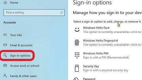 Windows 10 Sign in Options Freezing, Hang, Slow Loading - SOLVED