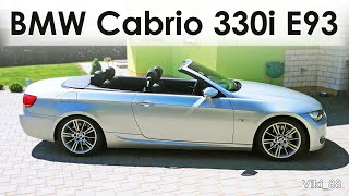 BMW Cabrio 330i E93 200kW silver metalic M packet