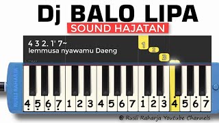 balo lipa sound hajatan not pianika