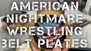 WWE American Nightmare Side Plates
