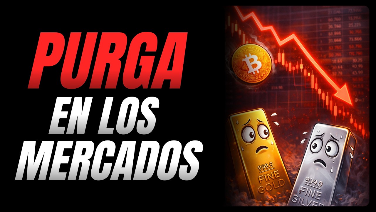 Corrección fuerte en los mercados y Bitcoin sin reacción: ¿purga o inicio de algo más?