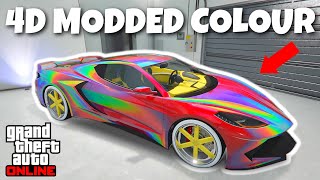 *EASY* 4D MODDED PAINTJOB ON ANY CAR IN GTA 5 ONLINE! (Modded Crew Color Paintjob Tutorial) by ItsJah 7,236 views 5 months ago 5 minutes, 32 seconds