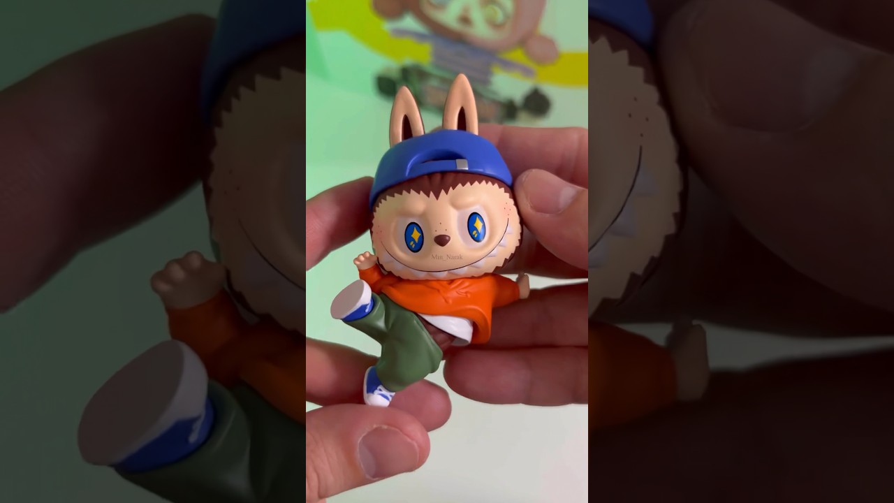 Labubu Hip-Hop Girl Figure #labubu #popmart - YouTube