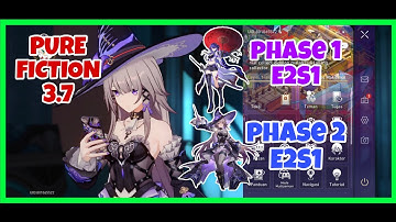 Pure Fiction 3.7 with The Herta E2S1 and Acheron E2S1 || 76.4 Scores || HONKAI : STAR RAIL