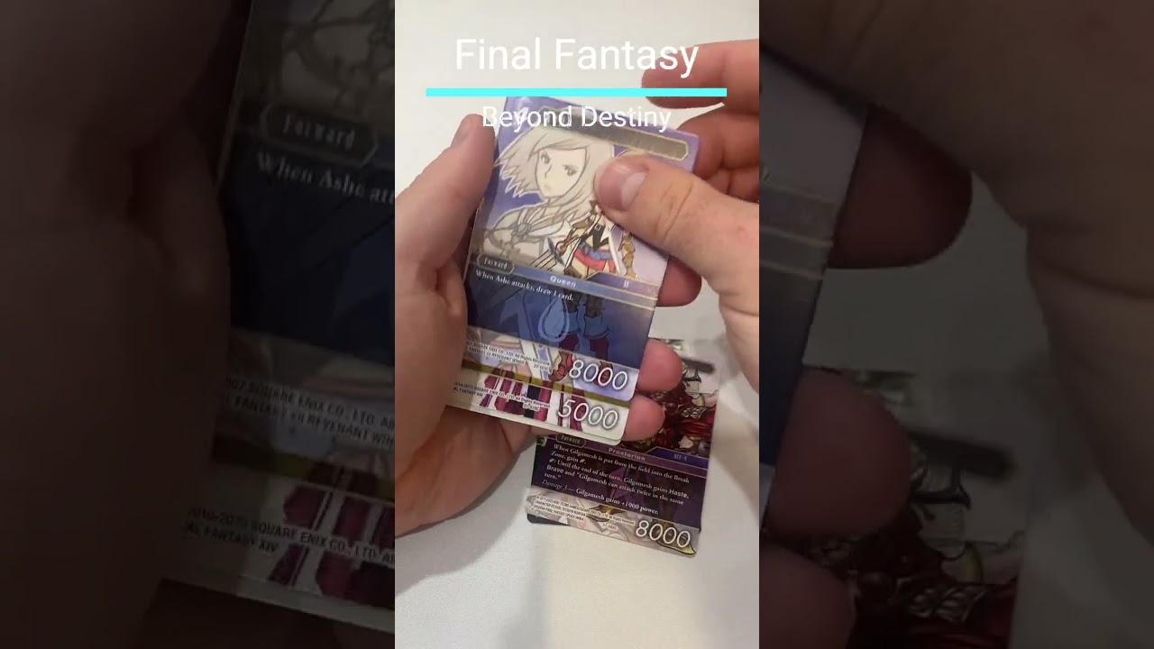 Final Fantasy TCG – Beyond Destiny - YouTube