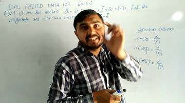 DAE Math 123|| 1st year || Applied Mathematics- 123 ||Chapter 6|| Exercise 6.1||Question 8 to 10