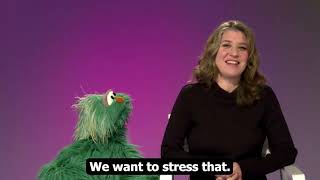 Sesame Streets Rosita on importance of healthy teams for family well-being