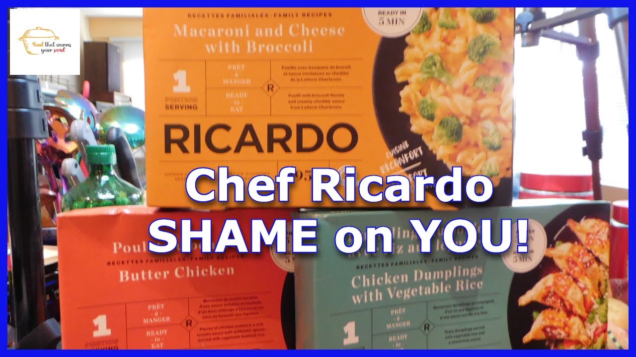 SHAME on YOU Chef Ricardo : Premium Frozen Meals NOT WORTH THE MONEY ...