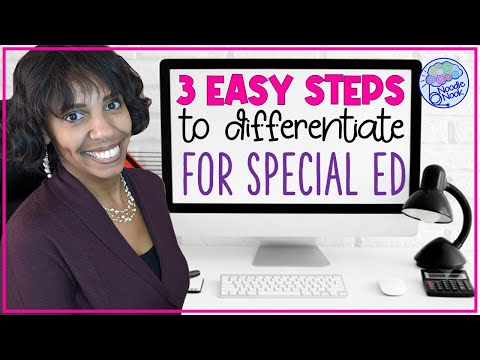 Differentiation Strategies In Special Education