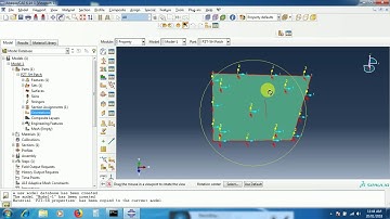 Piezoelectric (PZT 5A) Patch modeling and Material assignment In ABAQUS