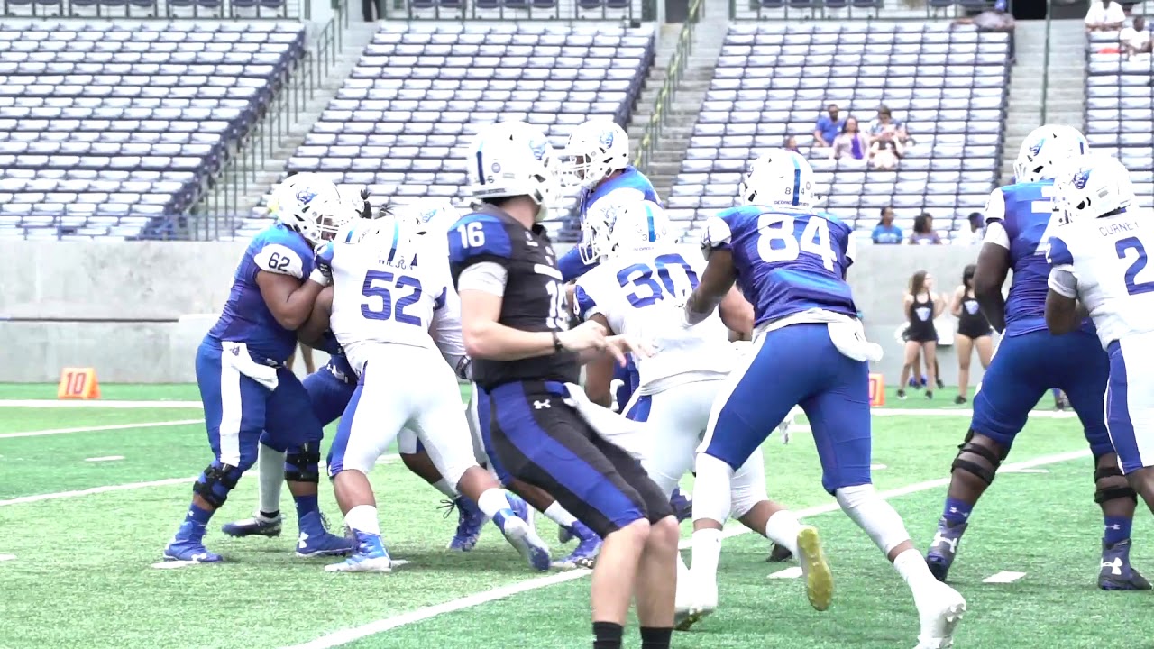 GSU FB Youth Clinic and Spring Game Highlights YouTube