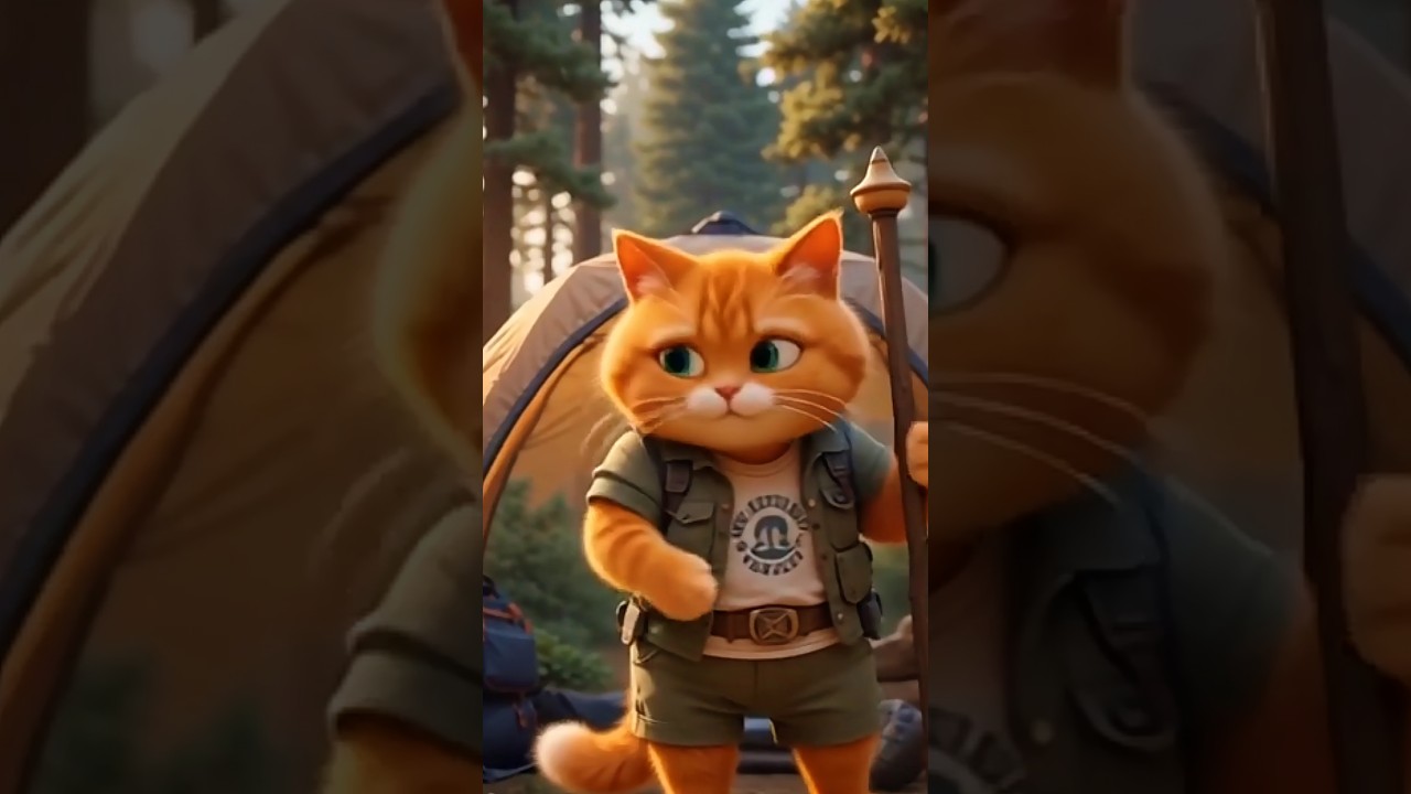 what is the little cat doing alone kitten #cat #aicat#cute#poorcat