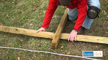 Homeclick.com:  How to Build a Split Rail Fence
