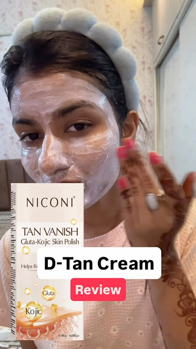 *Niconi* Tan Vanish Review Gluta Kojic Skin polish Review #trending #selftan #beautysecrets #viral