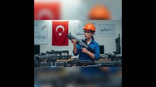 Turkish Smart Girls With GUNS! 🤯 Tech Meets Firepower"#TurkishDefense #SmartWeapons #womenintech