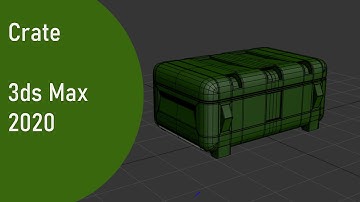 Modeling Sci-fi crate - 3ds max tutorial