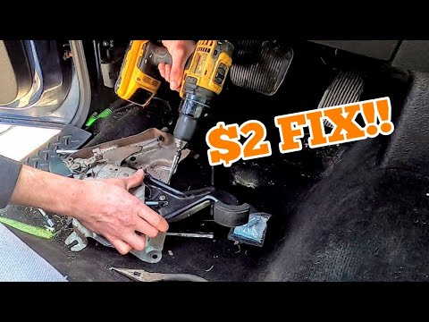 F150 Parking Brake Fix! For Less Than $2! - YouTube