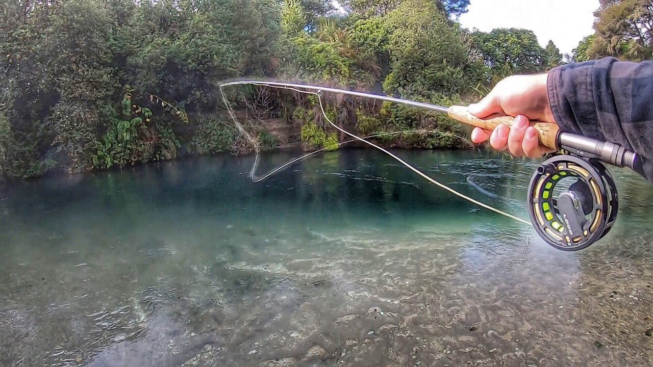 Ultra Clear NZ rivers. Fishing Gear i Use! 