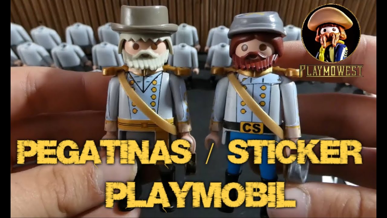 Pegatinas Playmobil  Custom Soldados