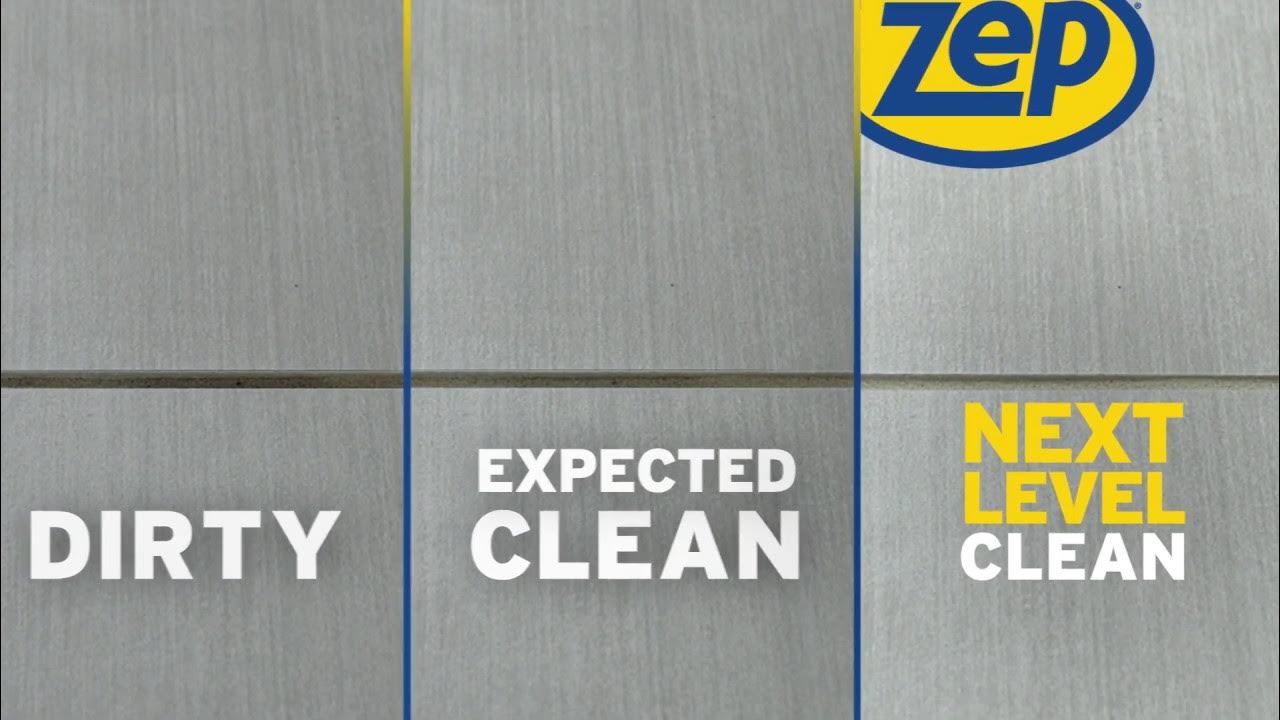 How to Deep Clean Grout with Zep Industrial Grout Cleaner YouTube