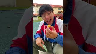 Finding CHEESE BALLS Be Like... #shorts #mingweirocks