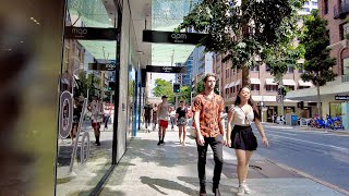 Depopulated Brisbane Metropolis Walking Experience