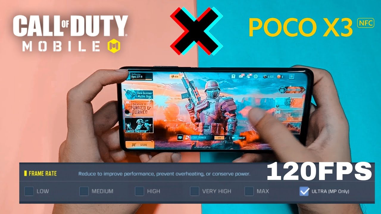 How to unlock 120 FPS in Call of duty mobile CODM 120Fps Poco X3