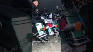 Knalpot KERKER Kanan Dan Kiri Harley Davidson Type Touring chrome