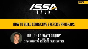 ISSA Talk  w/Dr. Chad Waterbury - Part 2: How To Build Corrective Exercise Programs
