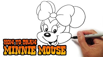 How to Draw Minnie Mouse