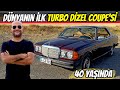 OTOMOBİLİN İLKLERİ | Mercedes 300CD Turbo Diesel W123 | İlk Turbo Dizel Coupe