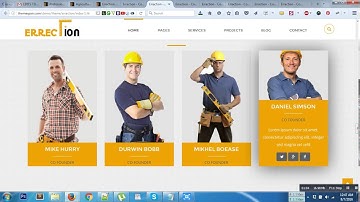 Best Construction Business HTMl Template