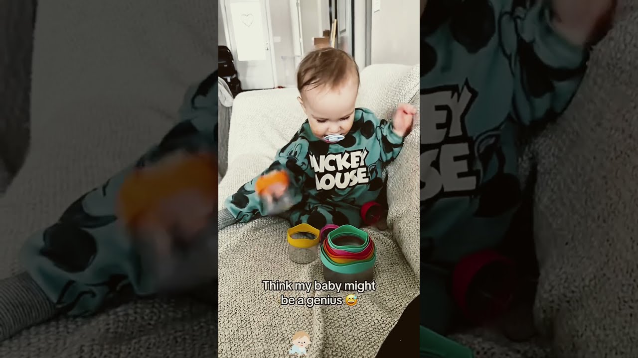 This Baby Is A Genius Funny Cutekids
