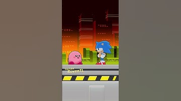 Kirby Is Cleaning Up the Brainrot 💀 (Kirby x Sonic Meme)