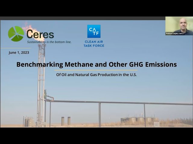 Benchmarking Methane and other GHG Emissions of Oil and Natural Gas  Production in the United States – Clean Air Task Force