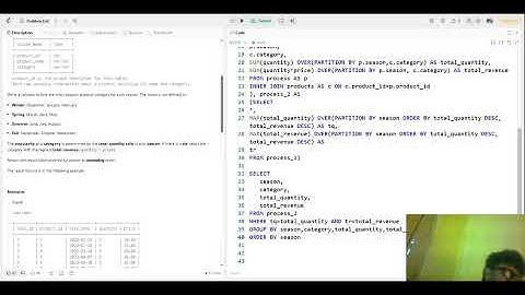 Leetcode 3564. Seasonal Sales Analysis