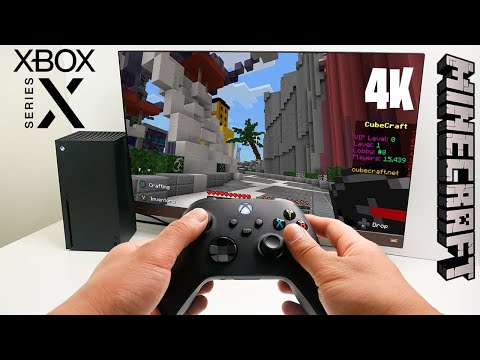 Minecraft recebe suporte a 4K no Xbox Series 