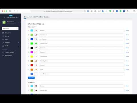 Video thumbnail: Work-order statuses — create & customize