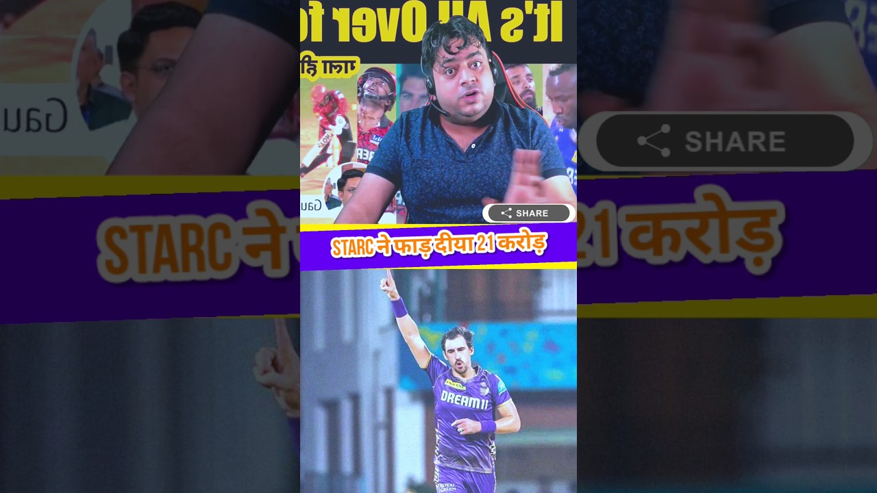 Mitchell Starc Performance 🤯 KKR Vs SRH Final IPL 2024 