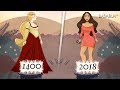 La evolución de la belleza. Las gorditas era preferidas