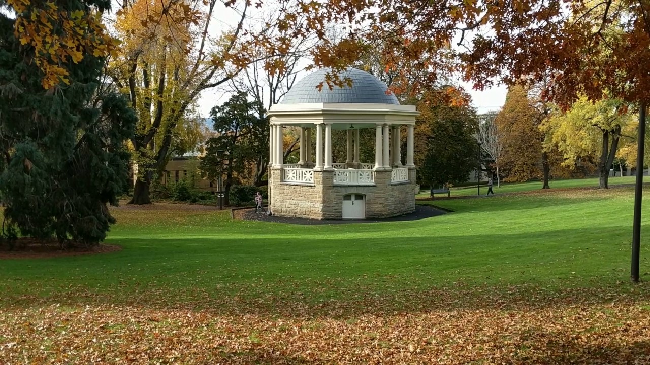 Autumn in Saint Davids Park, Hobart, Tasmania YouTube